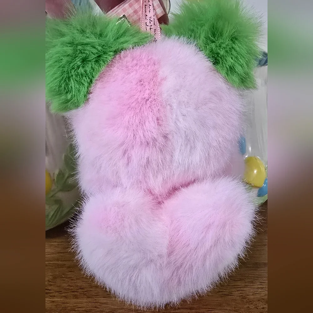 Pink/Green Bear Labubu - Picture 4 of 5